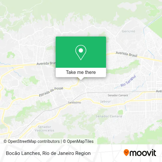 Bocão Lanches map