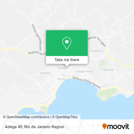 Adega 40 map