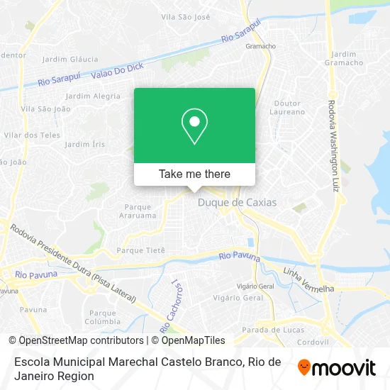Escola Municipal Marechal Castelo Branco map
