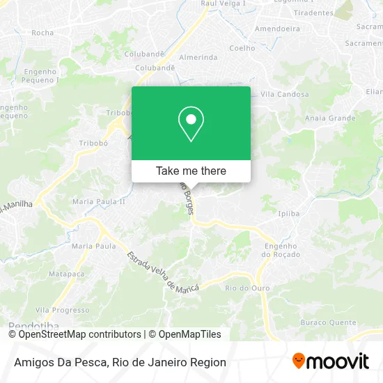 Amigos Da Pesca map