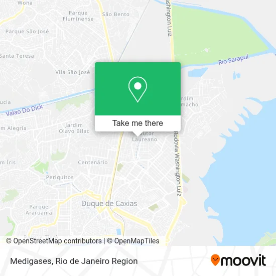 Medigases map