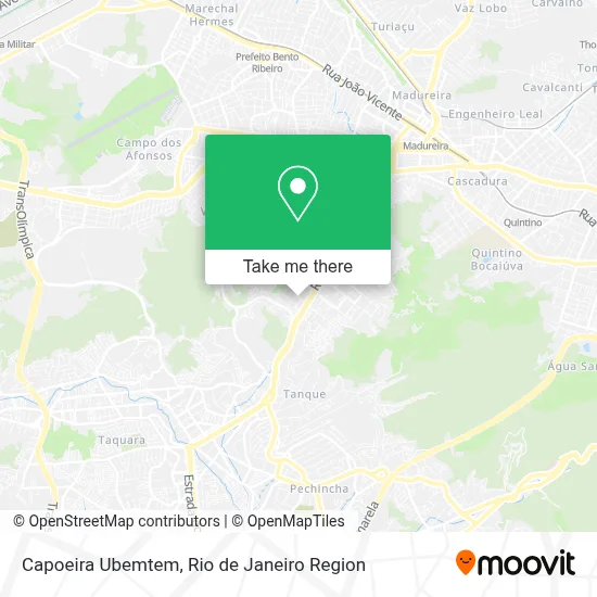 Capoeira Ubemtem map