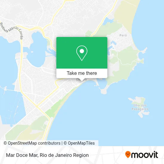 Mar Doce Mar map