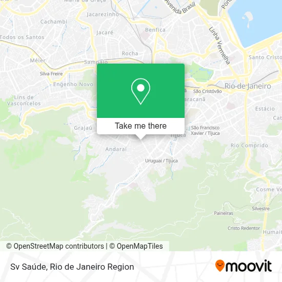 Sv Saúde map