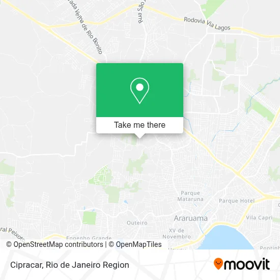 Cipracar map