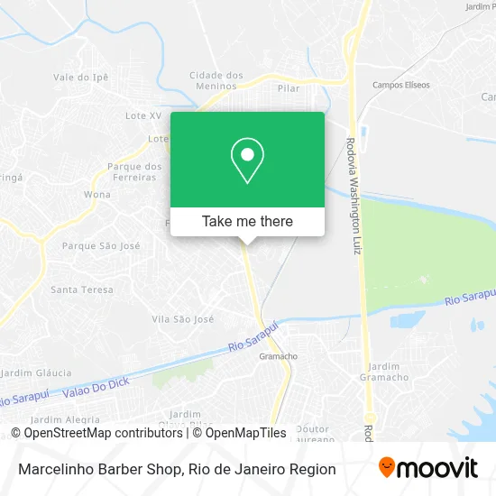 Marcelinho Barber Shop map