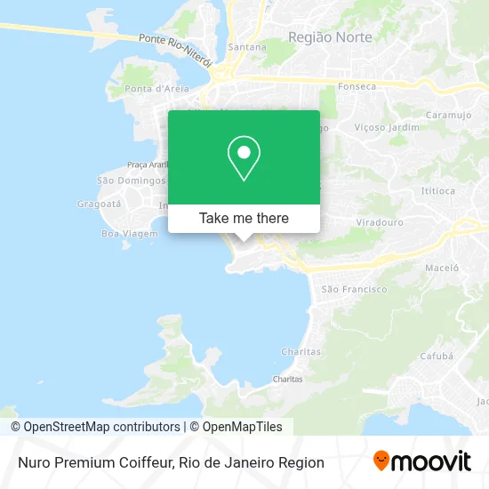 Nuro Premium Coiffeur map