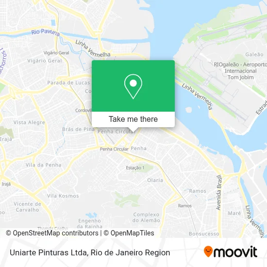 Uniarte Pinturas Ltda map