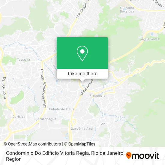 Condominio Do Edificio Vitoria Regia map