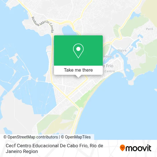 Cecf Centro Educacional De Cabo Frio map