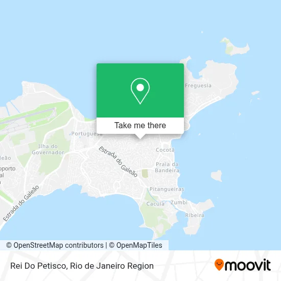 Rei Do Petisco map