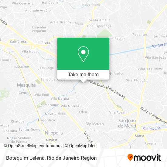Botequim Lelena map
