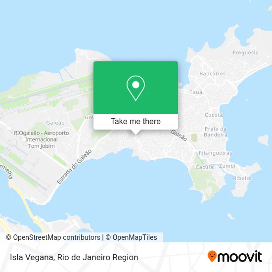 Isla Vegana map