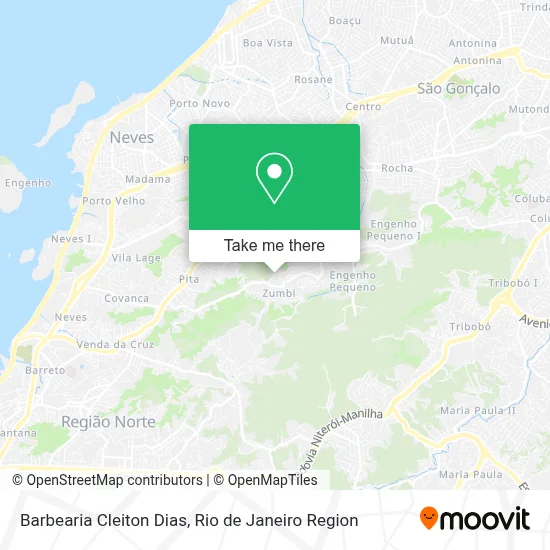 Barbearia Cleiton Dias map