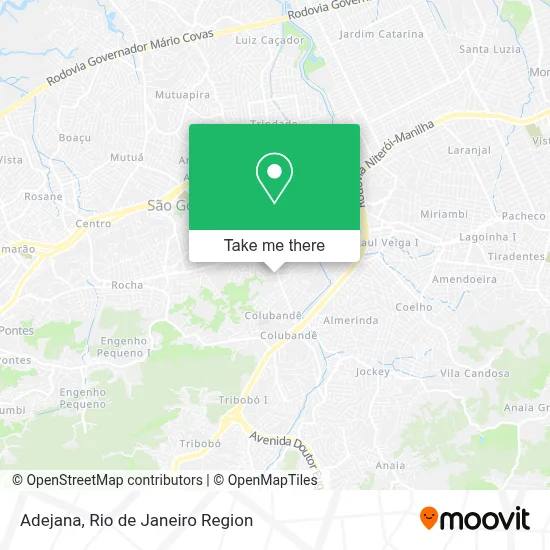 Adejana map