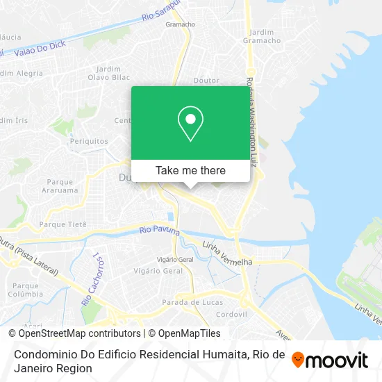 Condominio Do Edificio Residencial Humaita map