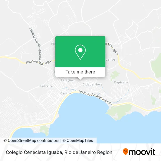 Colégio Cenecista Iguaba map