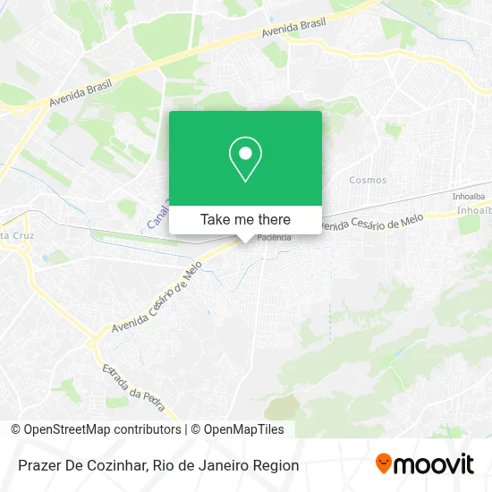 Prazer De Cozinhar map