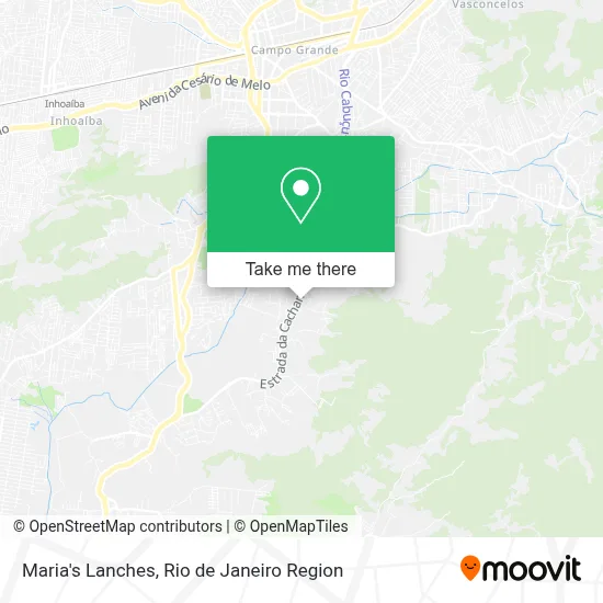 Maria's Lanches map
