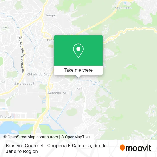 Braseiro Gourmet - Choperia E Galeteria map