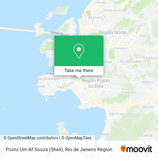 Posto Um Af Souza (Shell) map
