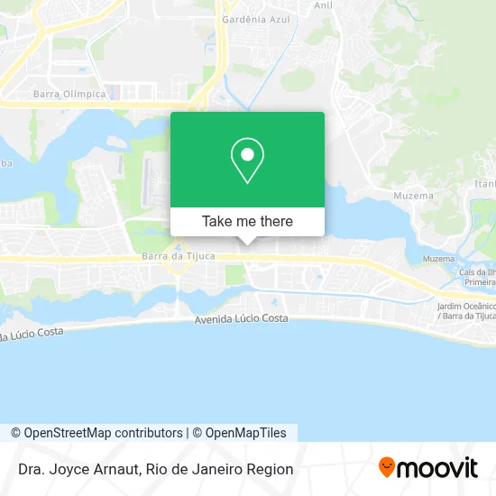 Dra. Joyce Arnaut map