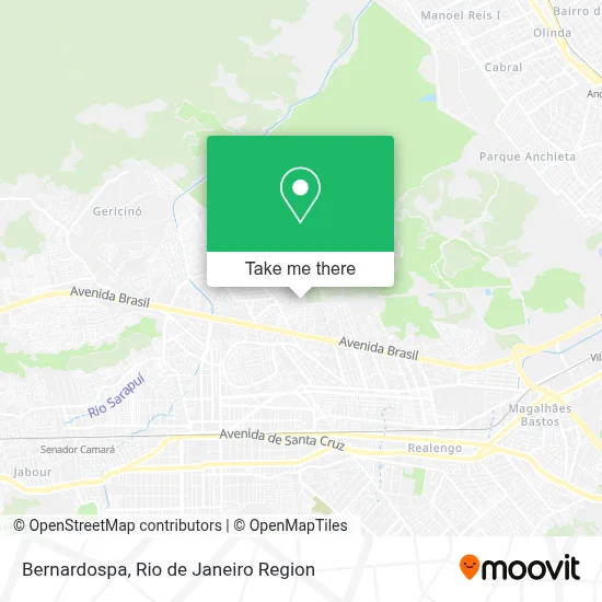 Bernardospa map