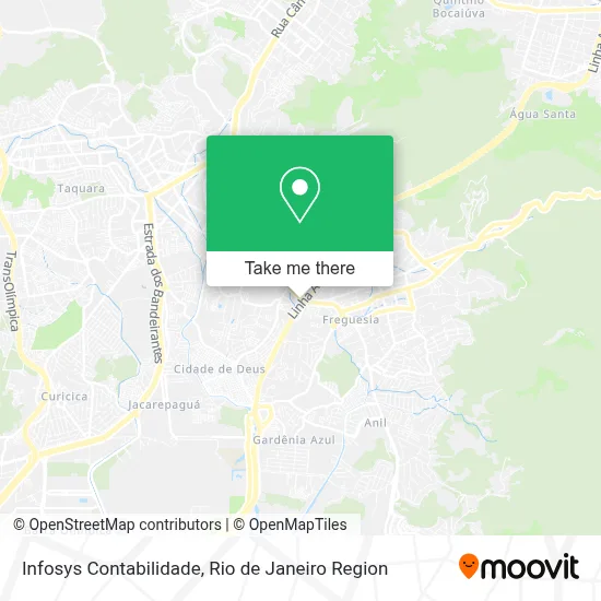 Infosys Contabilidade map