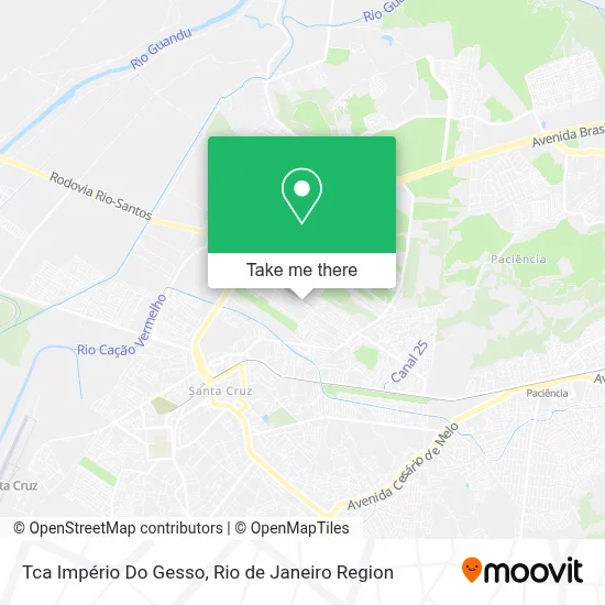 Tca Império Do Gesso map