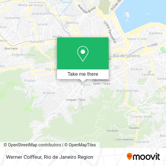 Werner Coiffeur map