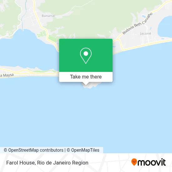 Farol House map
