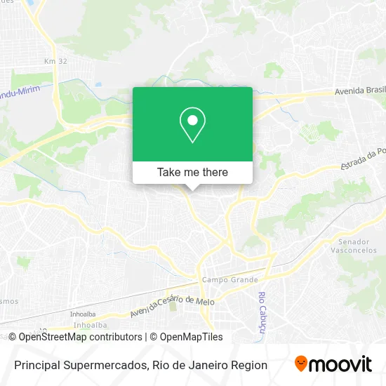 Principal Supermercados map