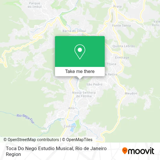 Toca Do Nego Estudio Musical map