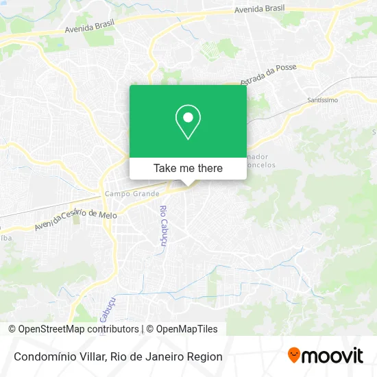 Condomínio Villar map