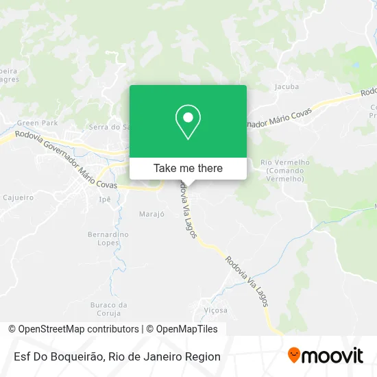Esf Do Boqueirão map