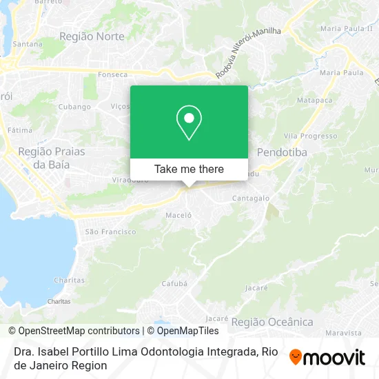 Dra. Isabel Portillo Lima Odontologia Integrada map