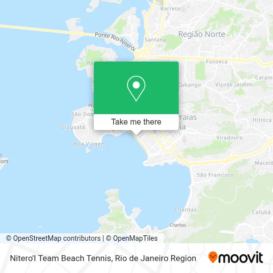 Nitero'I Team Beach Tennis map