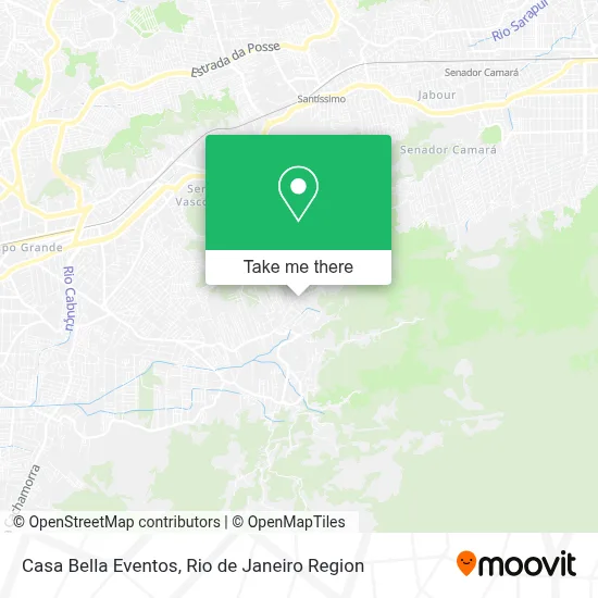 Casa Bella Eventos map