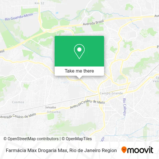 Farmácia Max Drogaria Max map