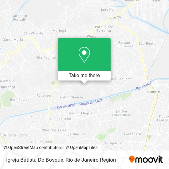 Igreja Batista Do Bosque map