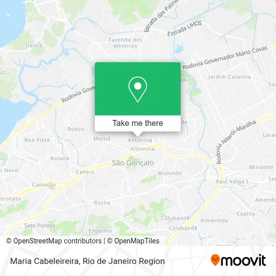 Maria Cabeleireira map