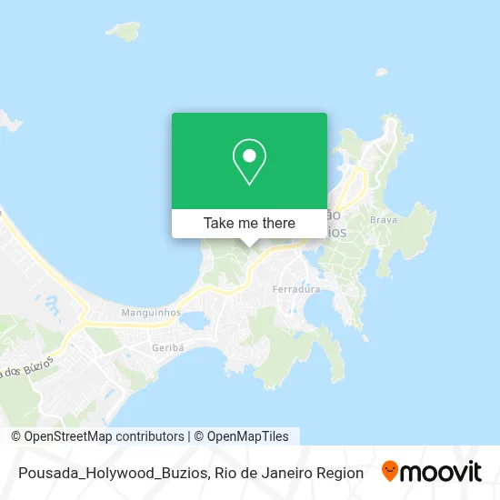 Pousada_Holywood_Buzios map