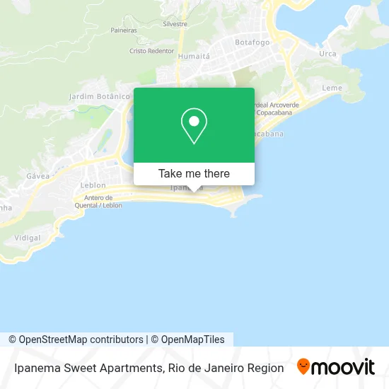 Ipanema Sweet Apartments map