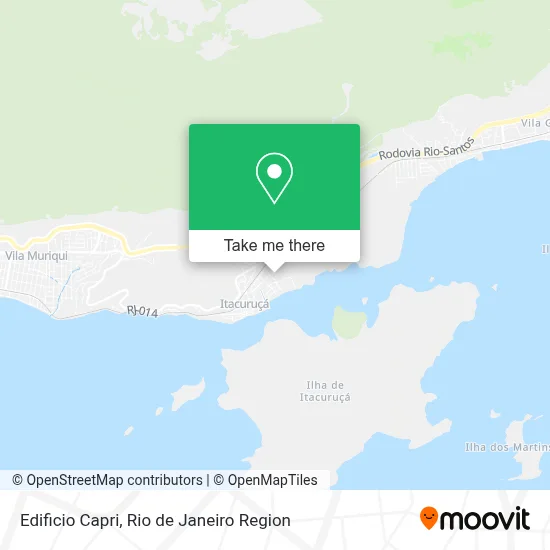 Edificio Capri map