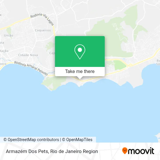 Armazém Dos Pets map