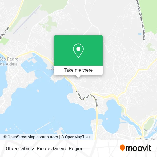 Otica Cabista map