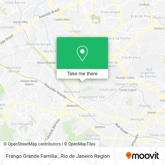 Frango Grande Família. map