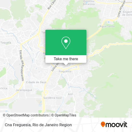 Cna Freguesia map