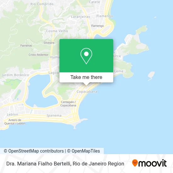 Dra. Mariana Fialho Bertelli map