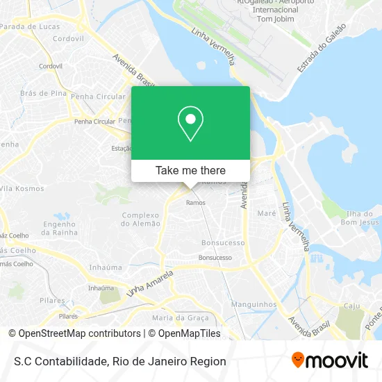 S.C Contabilidade map